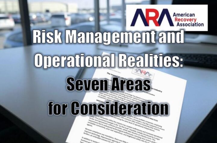 ARA Issues New White Paper - Risk Management and Operational Realities