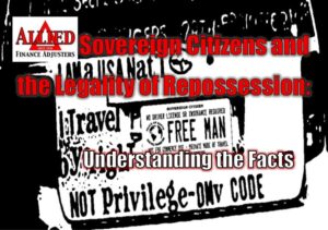 Sovereign Citizens and the Legality of Repossession: Understanding the Facts