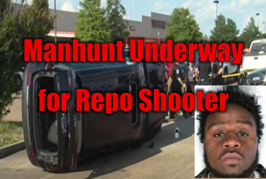 Manhunt Underway for Repo Shooter