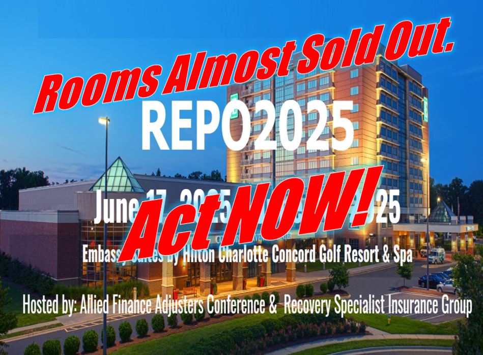REPO2025 – Rooms Almost Sold Out. Act NOW!