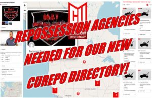 Repossession Agencies Wanted!