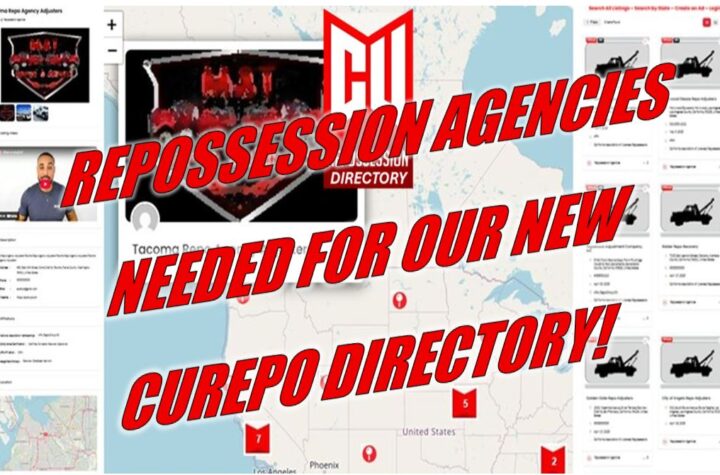 Repossession Agencies Wanted!