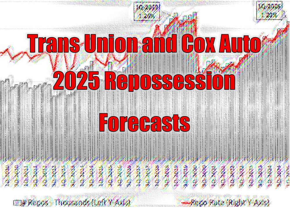 Trans Union and Cox Auto 2025 Repossession Forecasts