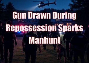 Gun Drawn During Repossession Sparks Manhunt