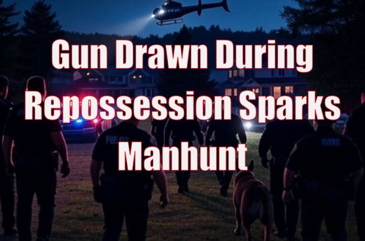 Gun Drawn During Repossession Sparks Manhunt