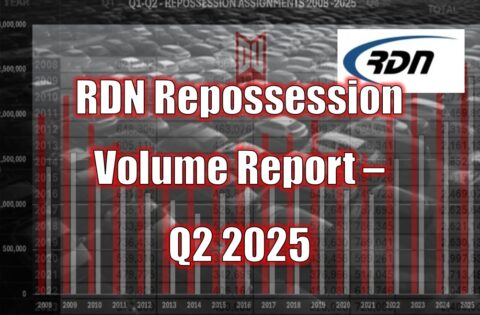 RDN Repossession Volume Report - Q2 2025