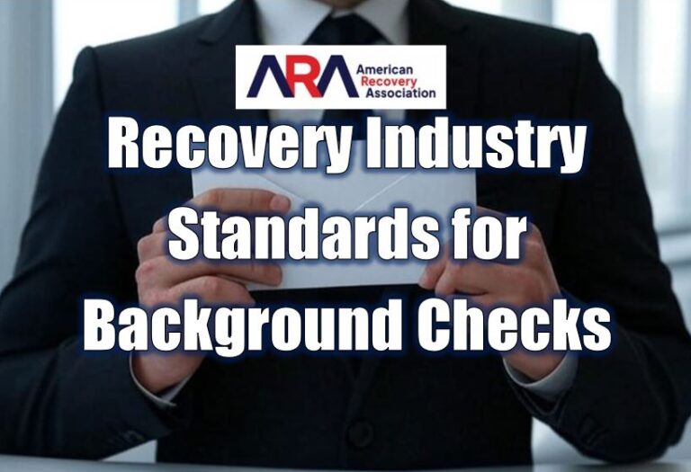 Repo Check Recovery Industry Standards for Background Checks | CURepossession