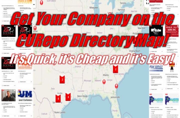 Get Your Company on the CURepo Directory Map!