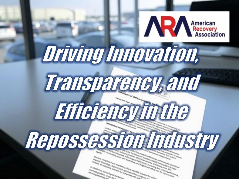 Driving Innovation, Transparency, and Efficiency in the Repossession Industry