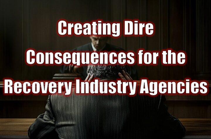 Creating Dire Consequences for the Recovery Industry Agencies