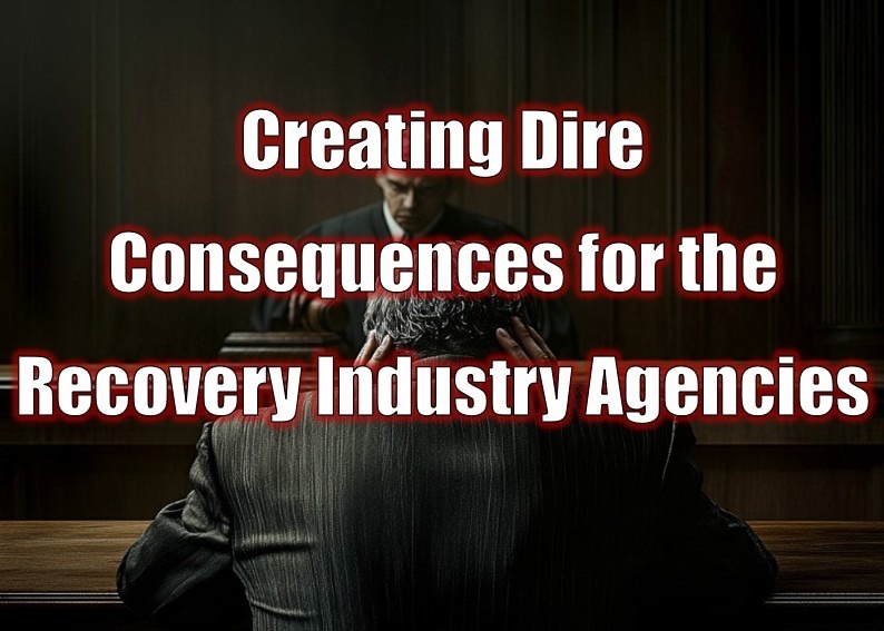 Creating Dire Consequences for the Recovery Industry Agencies
