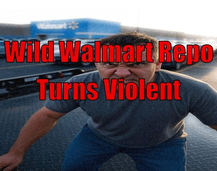 Wild Walmart Repo Turns Violent