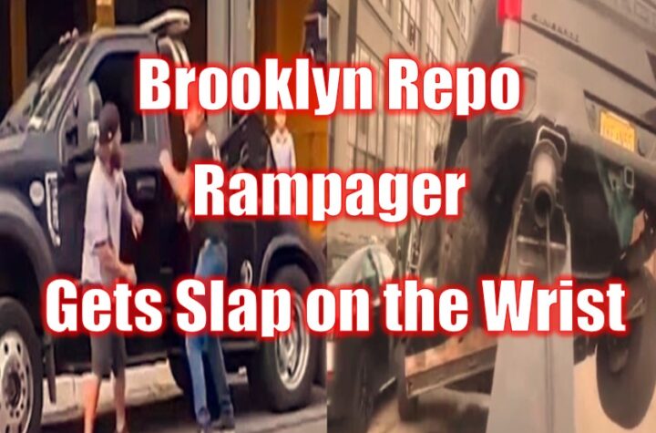 Brooklyn Repo Rampager Gets Slap on the Wrist