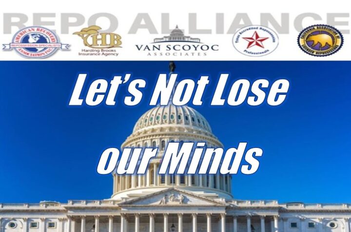 Repo Alliance - Let’s Not Lose our Minds