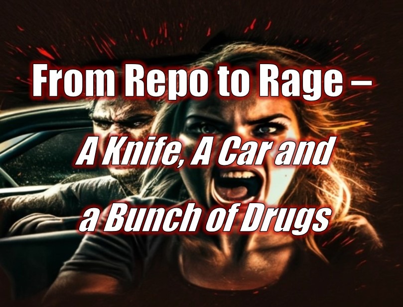 From Repo to Rage – A Knife, A Car and a Bunch of Drugs