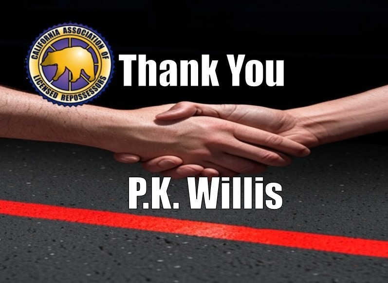 Thank You P.K. Willis