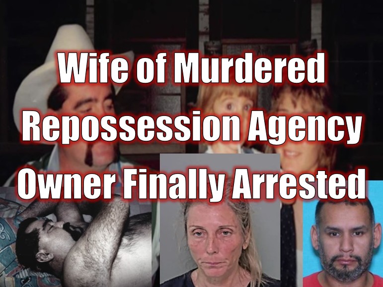 Wife of Murdered Repossession Agency Owner Finally Arrested