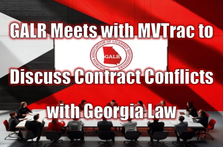 GALR Meets with MVTrac to Discuss Contract Conflicts with Georgia Law