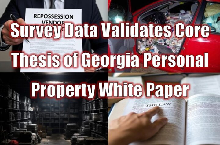 Survey Data Validates Core Thesis of Georgia Personal Property White Paper