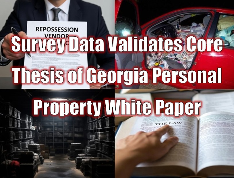 Survey Data Validates Core Thesis of Georgia Personal Property White Paper