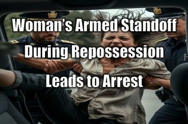 Woman’s Armed Standoff During Repossession Leads to Arrest