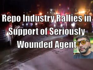 Repo Industry Rallies in Support of Seriously Wounded Agent