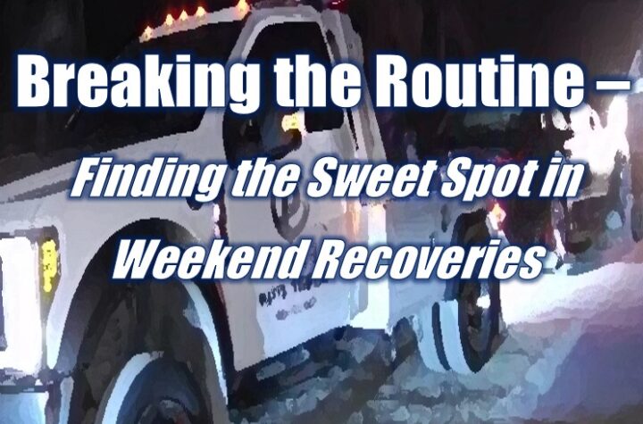Breaking the Routine – Finding the Sweet Spot in Weekend Recoveries