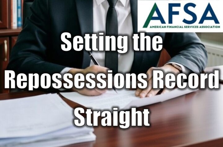 AFSA - Setting the Repossession Records Straight
