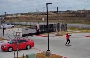 Gunfire During Texas Repo Caught on Video