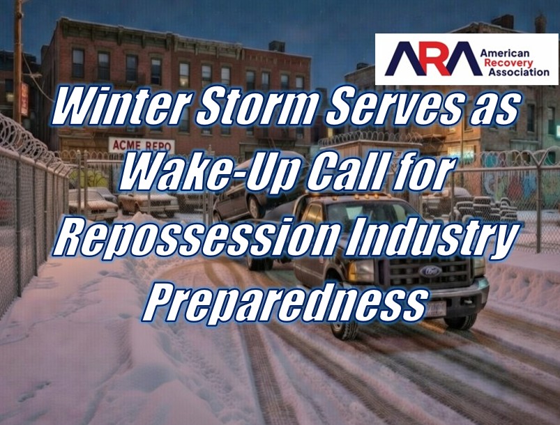 Winter Storm Serves as Wake-Up Call for Repossession Industry Preparedness