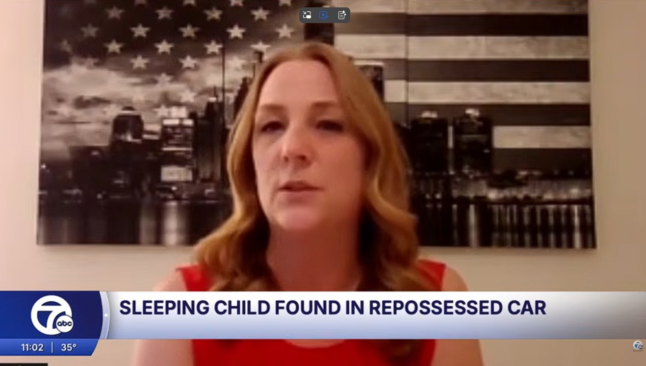 Close Call in Detroit: Toddler Left in Repossessed Vehicle, Safely Returned