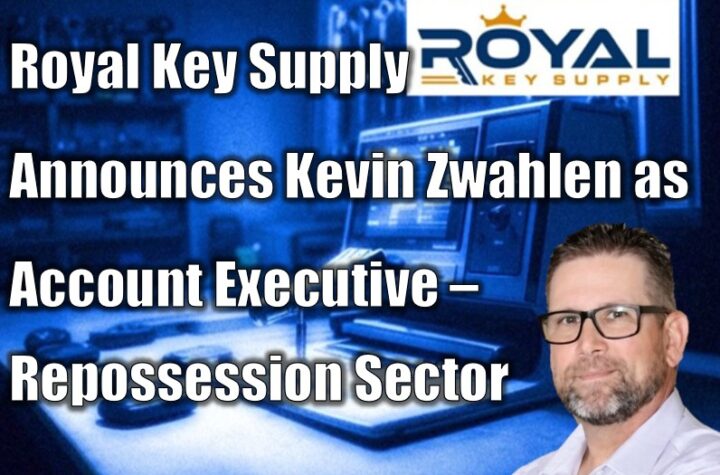 Royal Key Supply Announces Kevin Zwahlen as Account Executive – Repossession Sector