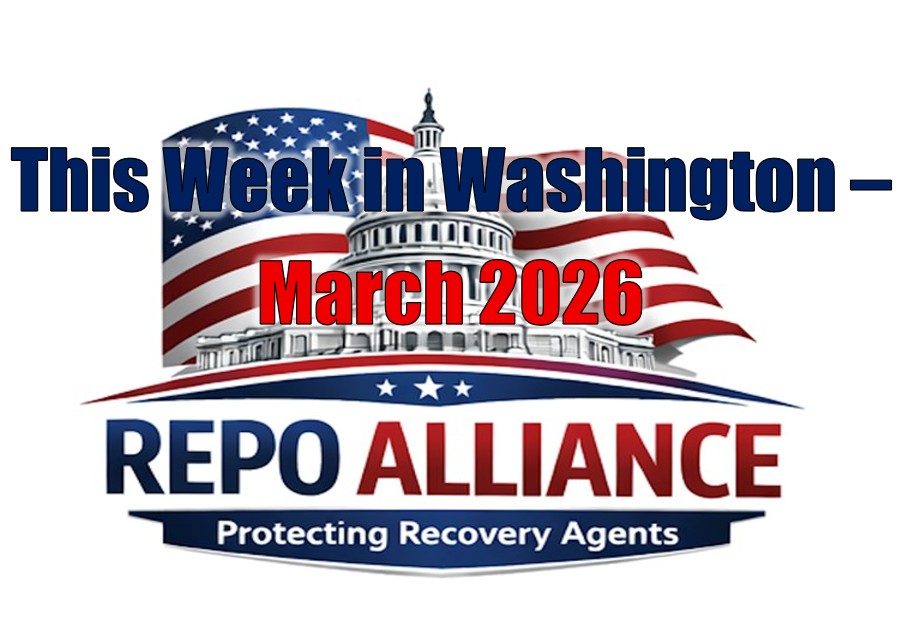 Repo Alliance - This Week in Washington – March 2026