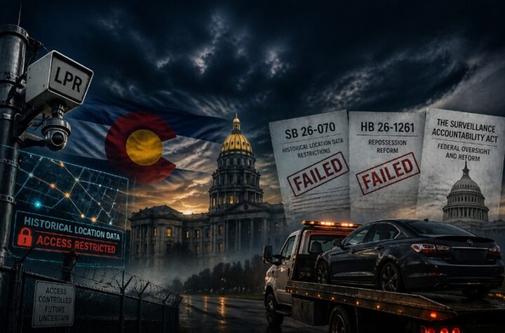 Colorado LPR Bill Dies but a Trend is Developing