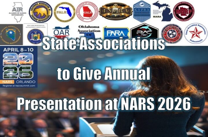 State Associations to Give Annual Presentation at NARS 2026