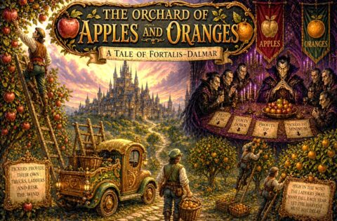 The Tale of the Orchard of Apples and Oranges