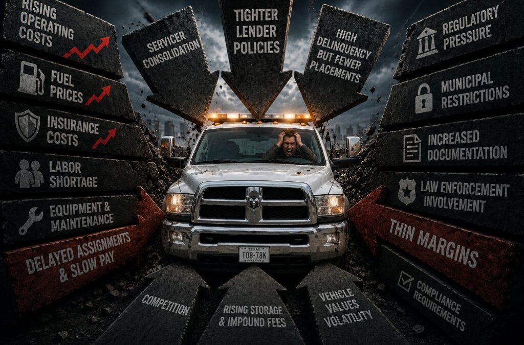 The Repo Squeeze: Why Recovery Companies Are Being Pressured from Every Direction