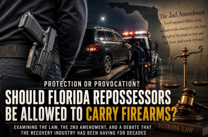 Should Florida Repossessors Be Allowed to Carry Firearms?