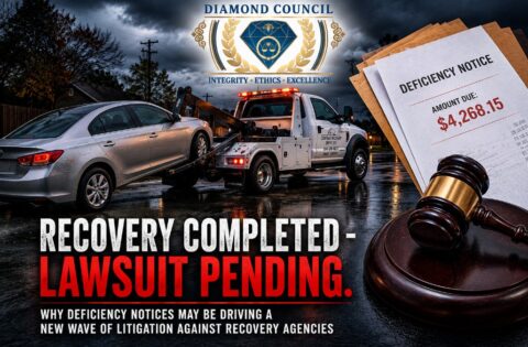 Recovery Completed - Lawsuit Pending