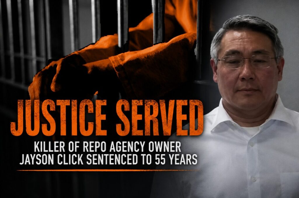 Justice Served: Killer of Repo Agency Owner Jayson Click Sentenced to 55 Years