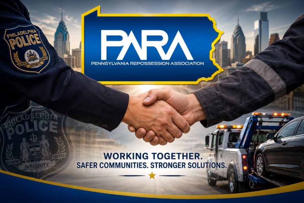 PARA Hails Philadelphia's Electronic Repo Reporting Pilot as Major Industry Milestone