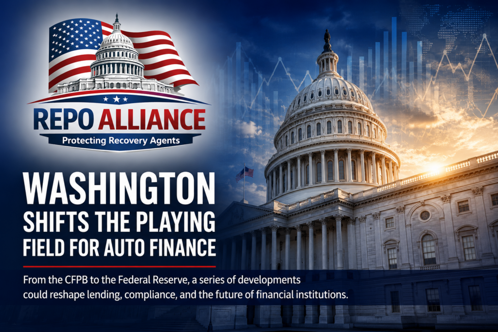 Washington Shifts the Playing Field for Auto Finance