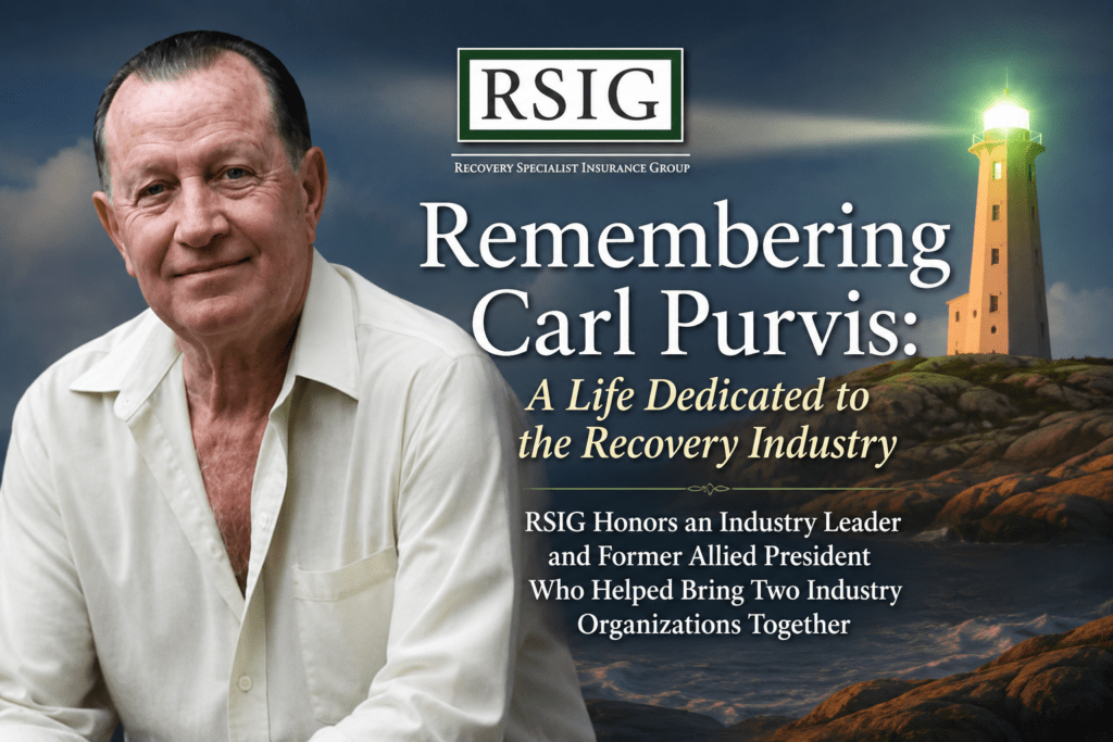 Remembering Carl Purvis: A Life Dedicated to the Recovery Industry