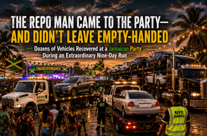 The Repo Man Came to the Party — And Didn't Leave Empty-Handed