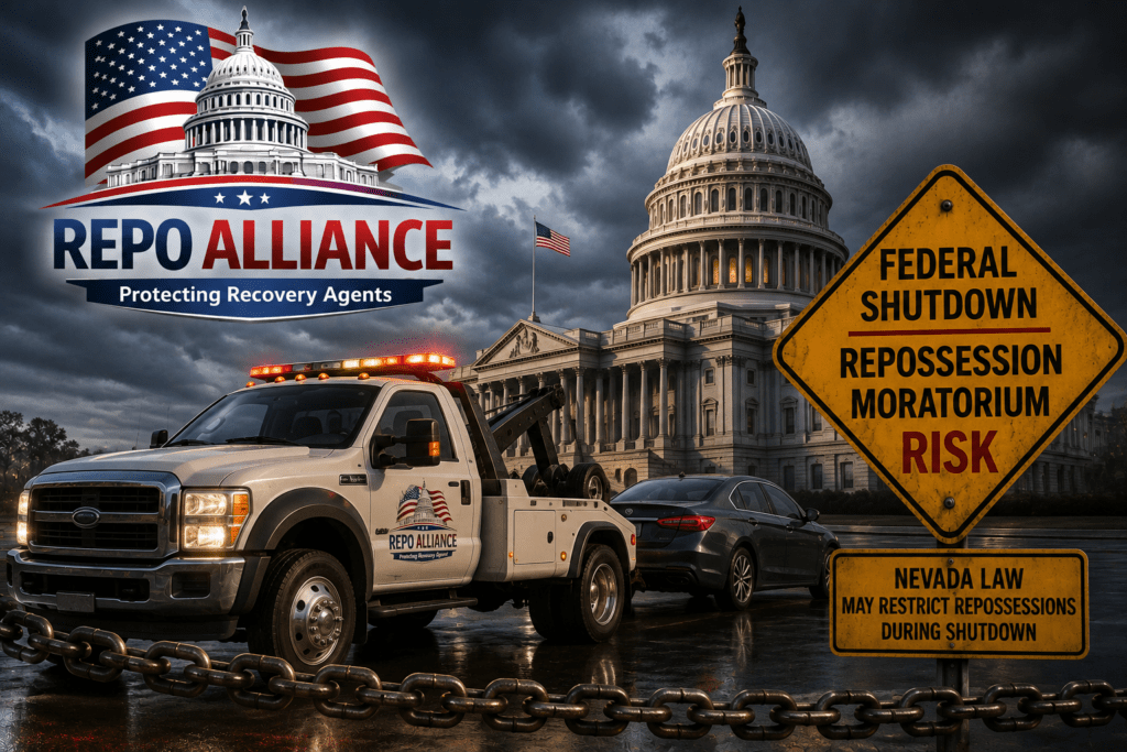 Federal Shutdown Threat Puts Repossession Moratorium Back on the Radar