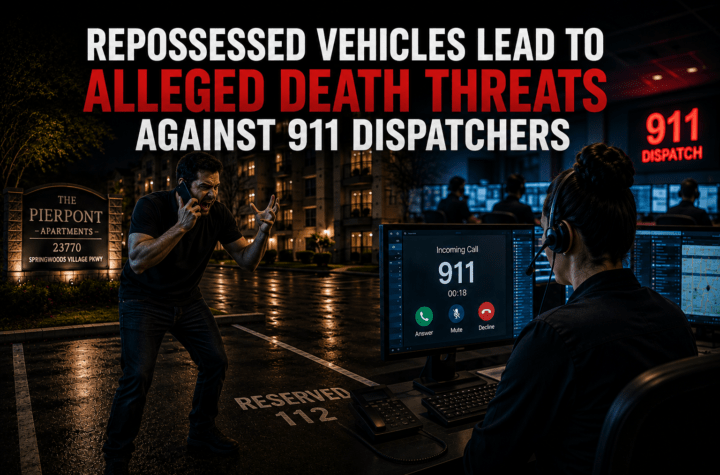 Repossessed Vehicles Lead to Alleged Death Threats Against 911 Dispatchers
