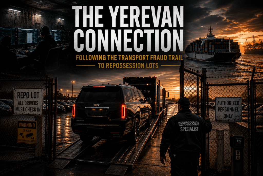 The Yerevan Connection: Following the Transport Fraud Trail to Repossession Lots