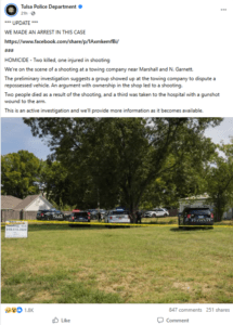 Repo or Tow, The Tulsa Murders Expose a Dangerous Confusion