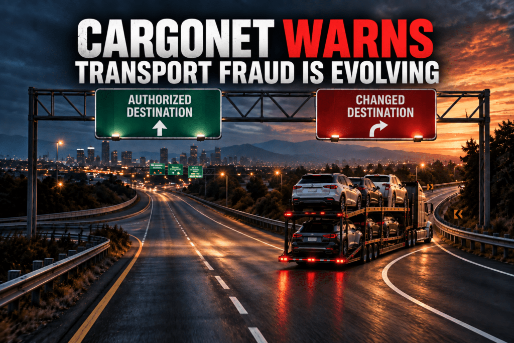 CargoNet Warns: Transport Fraud Is Evolving, Not Disappearing
