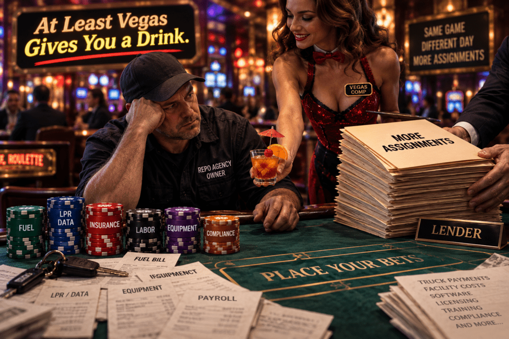 Welcome to the Repossession Casino — But Who Is Really Paying the Losing Bets?